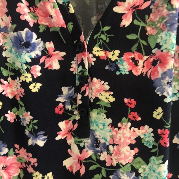 Talbots Floral Top - Picture 2 of 5